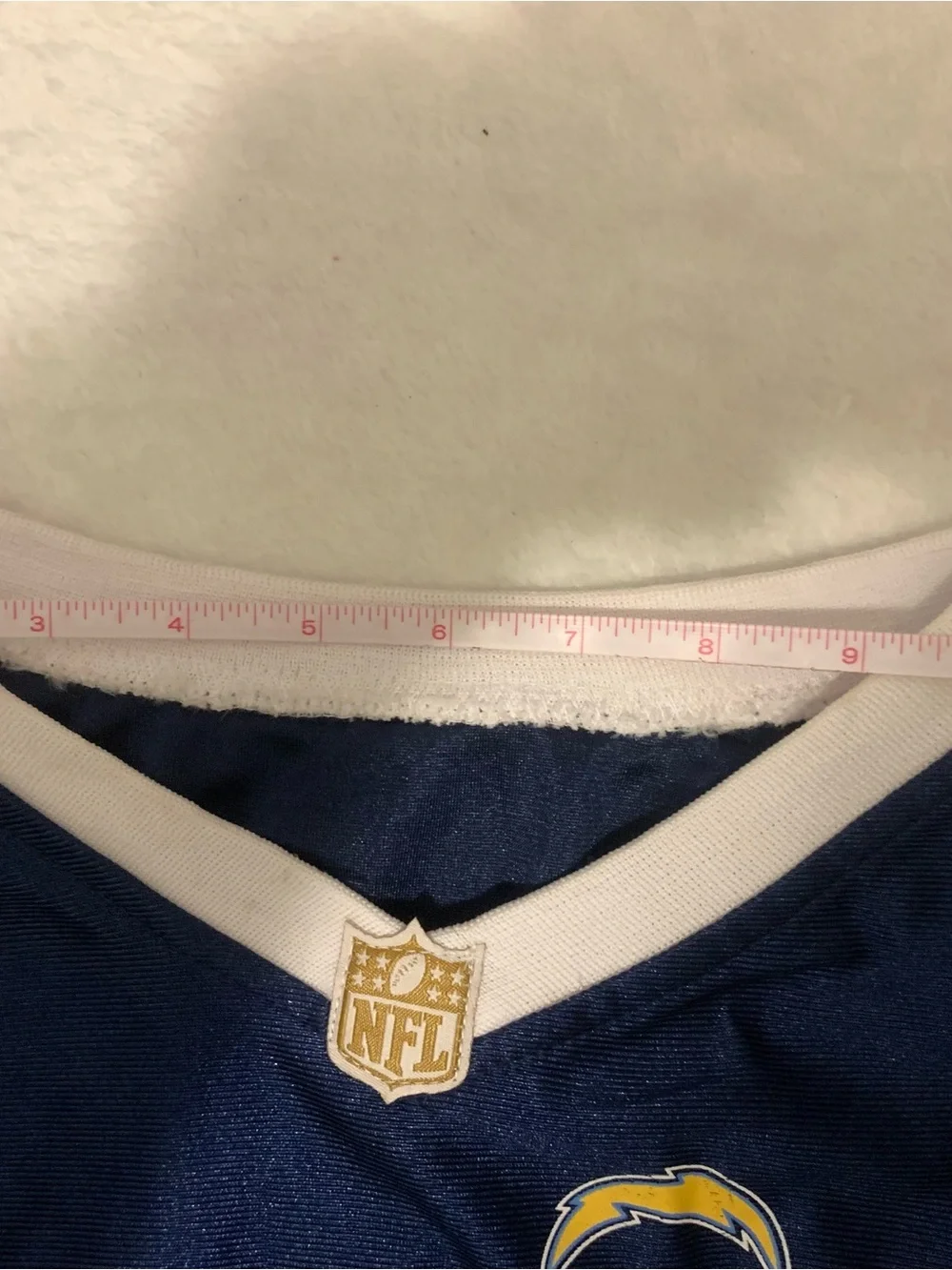 Chargers Navy Dog Jersey with White & Yellow Accents